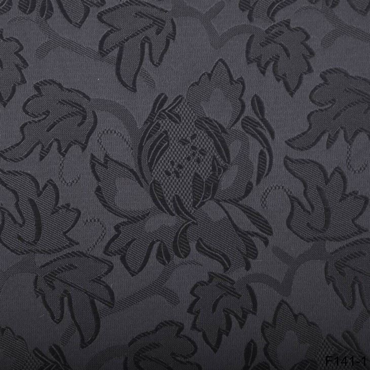 Modern Floral Jacquard Suit Fabric – F141-1 Notched Lapel Blazer